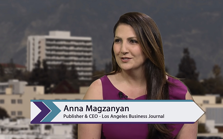 The challenges of publishing, media and advertising in a digitally evolving market with Anna Magzanyan, CEO of the Los Angeles Business Journal.